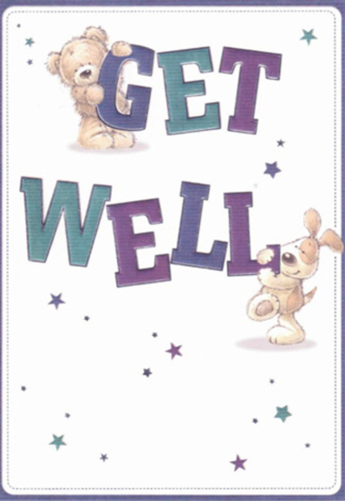 Celebrating the gentle encouragement so characteristic of Somers Town, this get well card scene comes alive with two joyful friends-a plush, smiling bear and a spirited puppy-framed by a constellation of cheerful stars. Their fur is illustrated in subtly textured brushstrokes, each detail inviting the promise of a comforting hug. The message is anchored by bold, confident letters shaded in purples and aquas-vibrant tones reminiscent of bouquets arranged in local flower shops near Euston Road-set against a clear, welcoming background that feels as uplifting as a sunlit Somers Town morning. The expressive faces of the bear and pup animate the design, while swirling stars gently imbue the card with a sense of play and hope, their forms swirling as if scattering good wishes through the neighbourhood. Just as a local florist delicately places each flower, the illustrator arranges every element to radiate positivity and heartfelt care. Sharing this card, especially alongside a bouquet from a Somers Town florist, offers a small gesture capable of lightening spirits, soothing hearts, and enveloping a loved one with the kindness native to this unique London enclave.